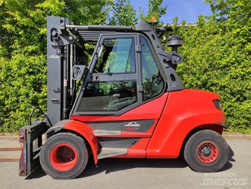 Linde H80D-03/900-EVO (M) Dieselmotviktstruckar
