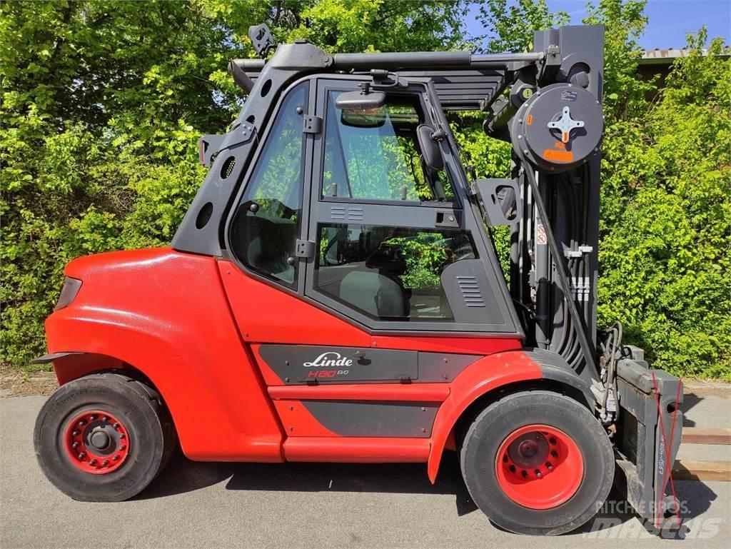 Linde H80D-03/900-EVO (M) Dieselmotviktstruckar