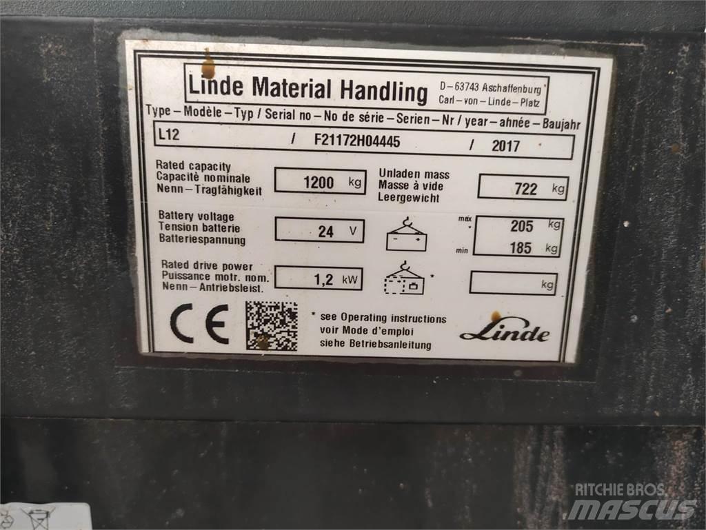 Linde L12 Staplare-led