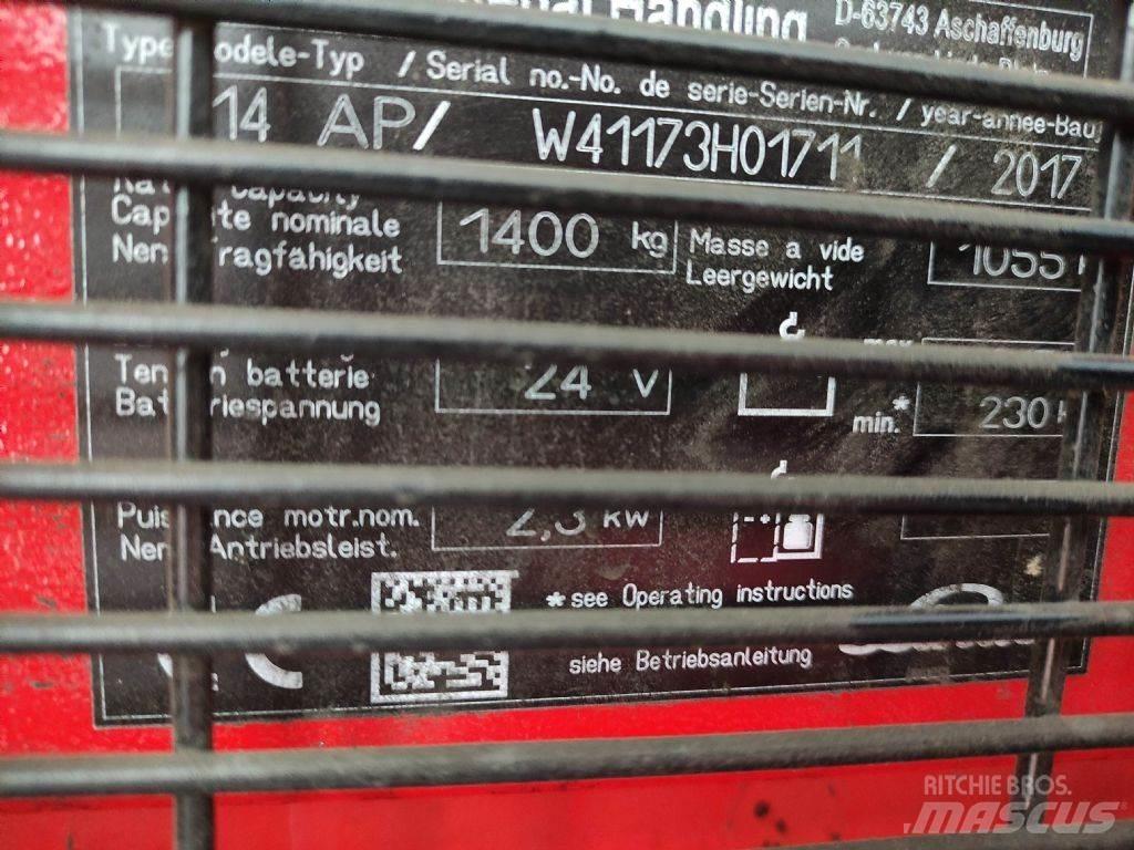 Linde L14APi Staplare-led