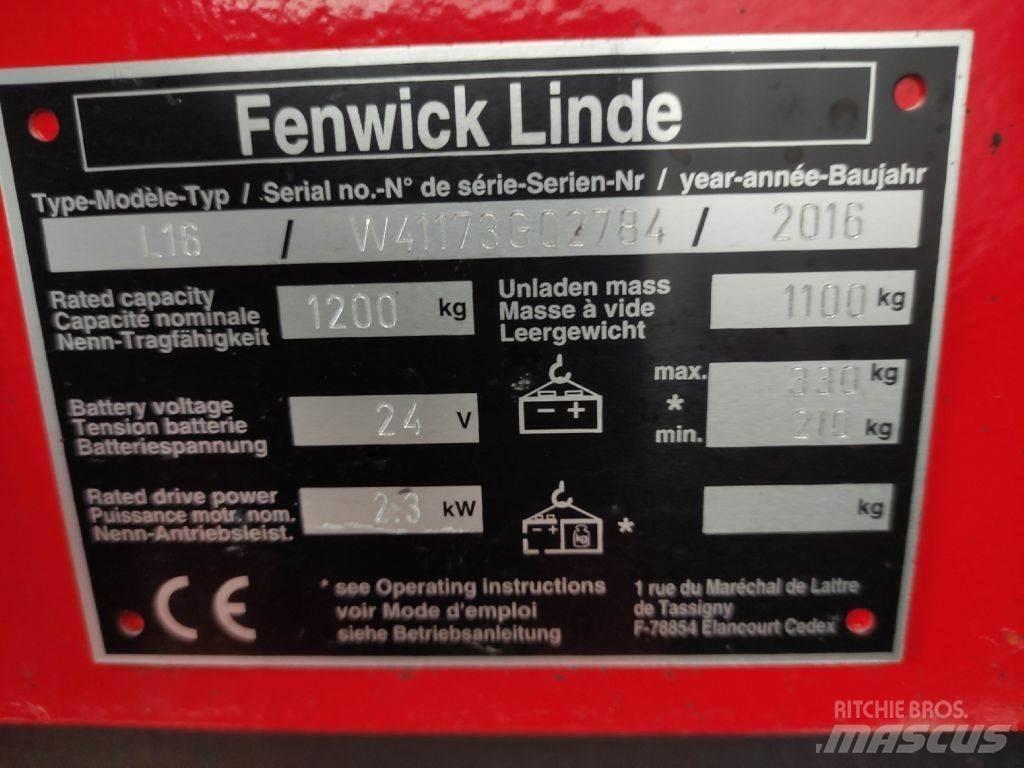 Linde L16-1173 Staplare-led