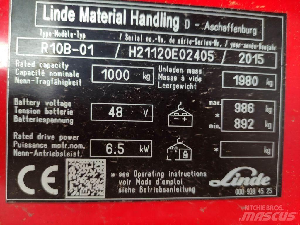 Linde R10B-01-112 Skjutstativtruck