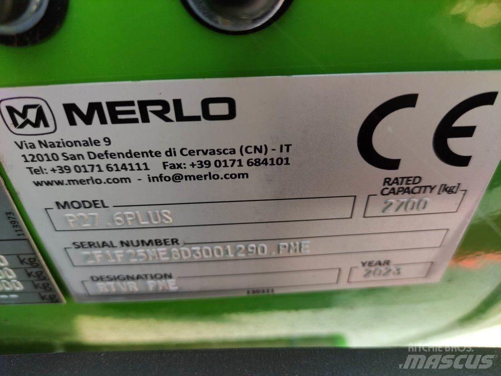 Merlo P27.6 Plus - 40km/h Teleskoplastare