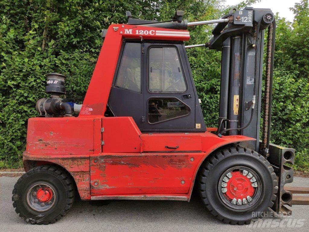 Mora M120C Dieselmotviktstruckar