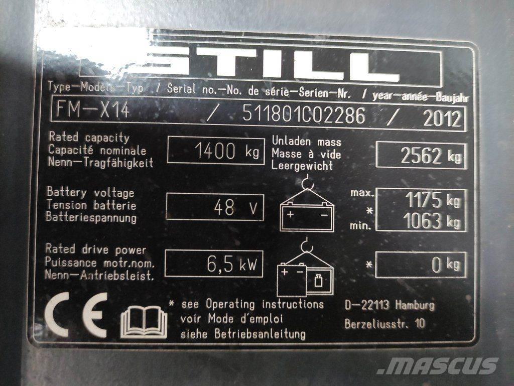 Still FM-X-14 Skjutstativtruck