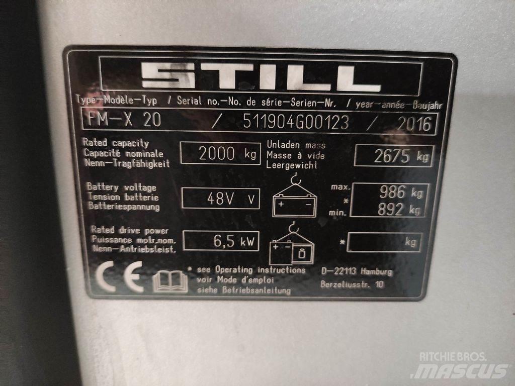 Still FM-X-20 Skjutstativtruck