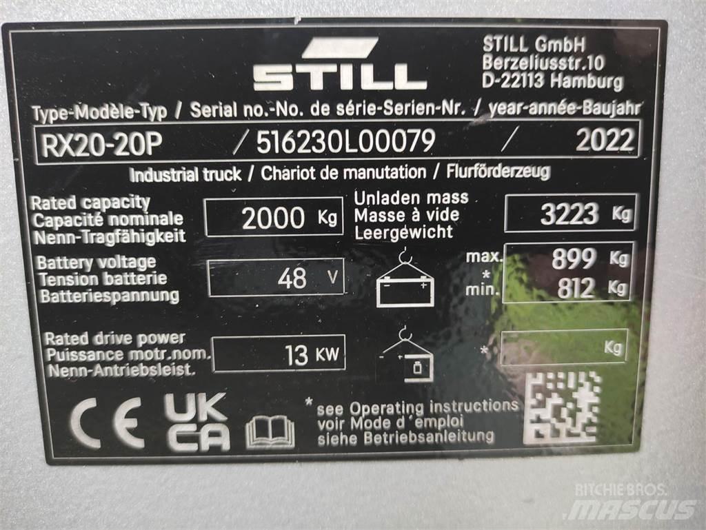 Still RX20-20 P Elmotviktstruckar
