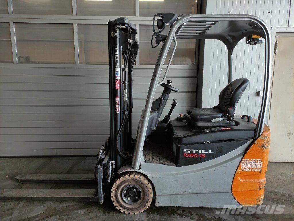 Still RX50-15 Elmotviktstruckar