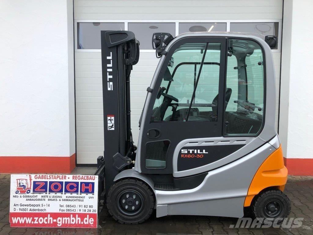 Still RX60-30 Elmotviktstruckar