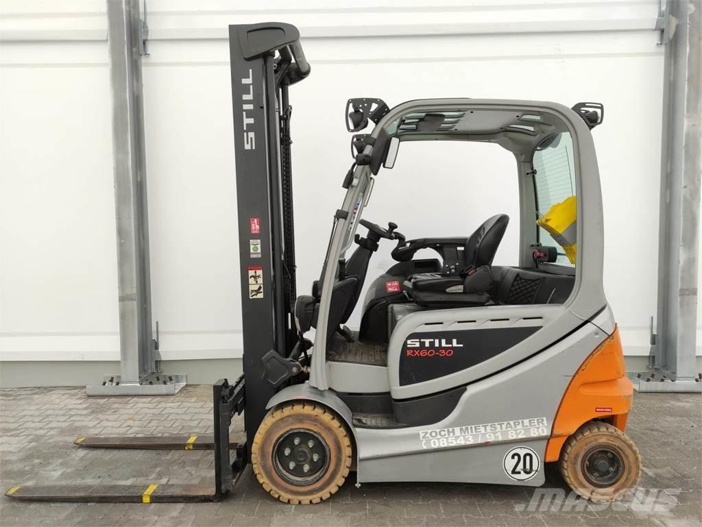 Still RX60-30 Elmotviktstruckar