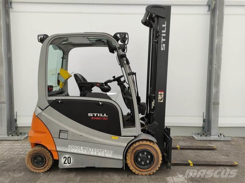 Still RX60-30 Elmotviktstruckar