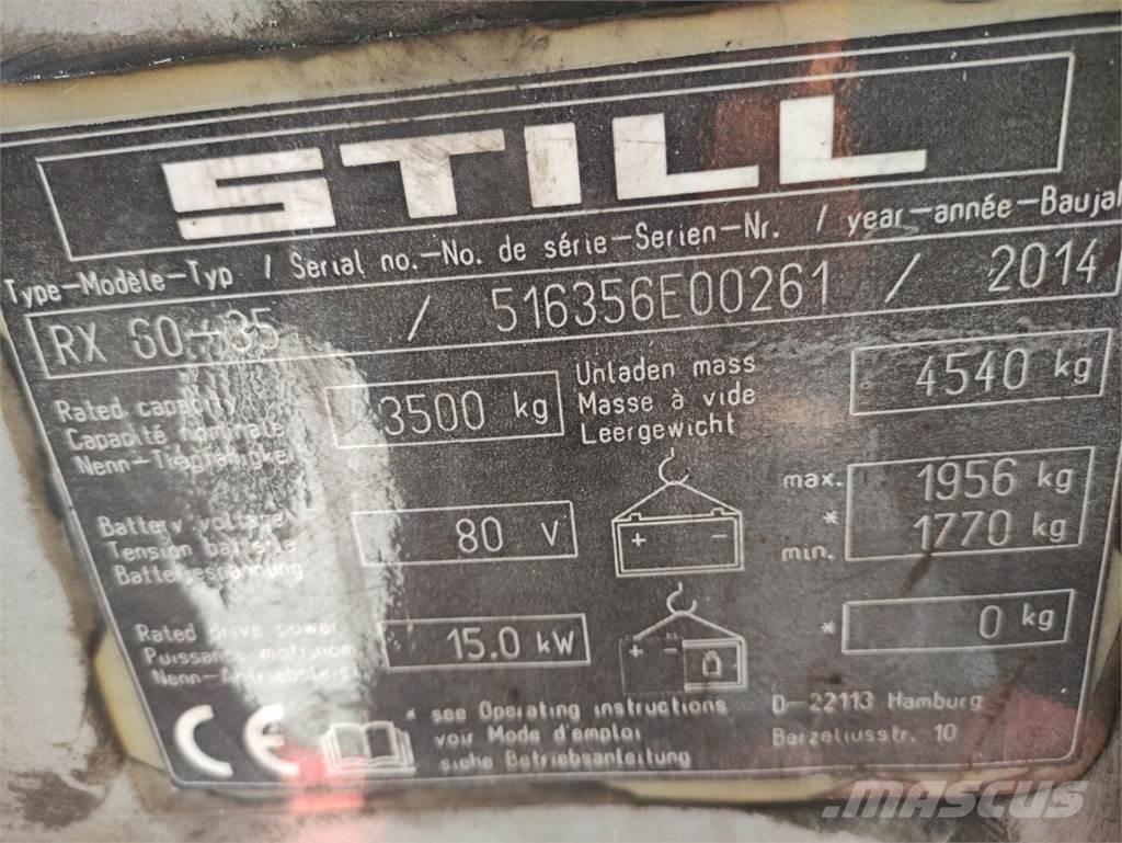 Still RX60-35 Elmotviktstruckar