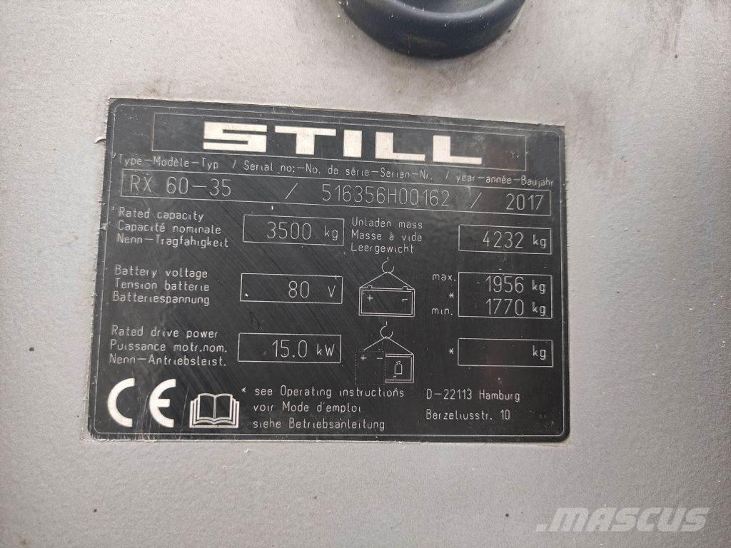 Still RX60-35 Elmotviktstruckar