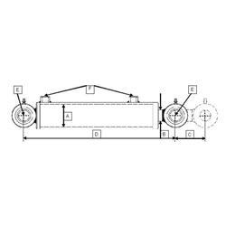 KTS Hydraul cylindrar kolvar