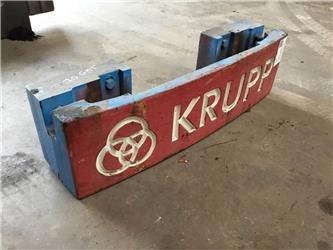 Krupp 70 GMT counterweight