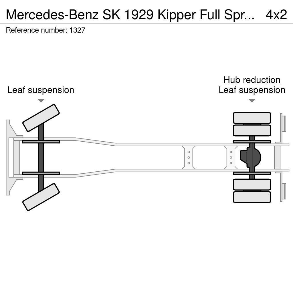 Mercedes-Benz SK 1929 Kipper Full Spring V8 Big Axle Good Condit Tippbilar