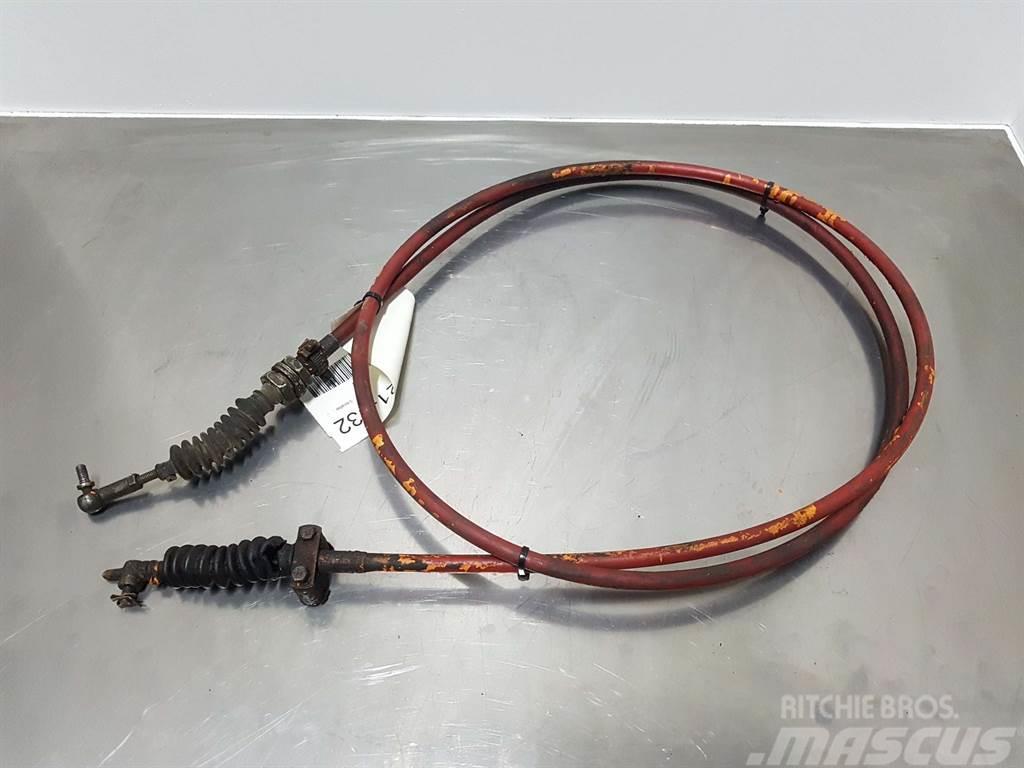 Zeppelin ZL8B - Throttle cable/Gaszug/Gaskabel Chassi och upphängning