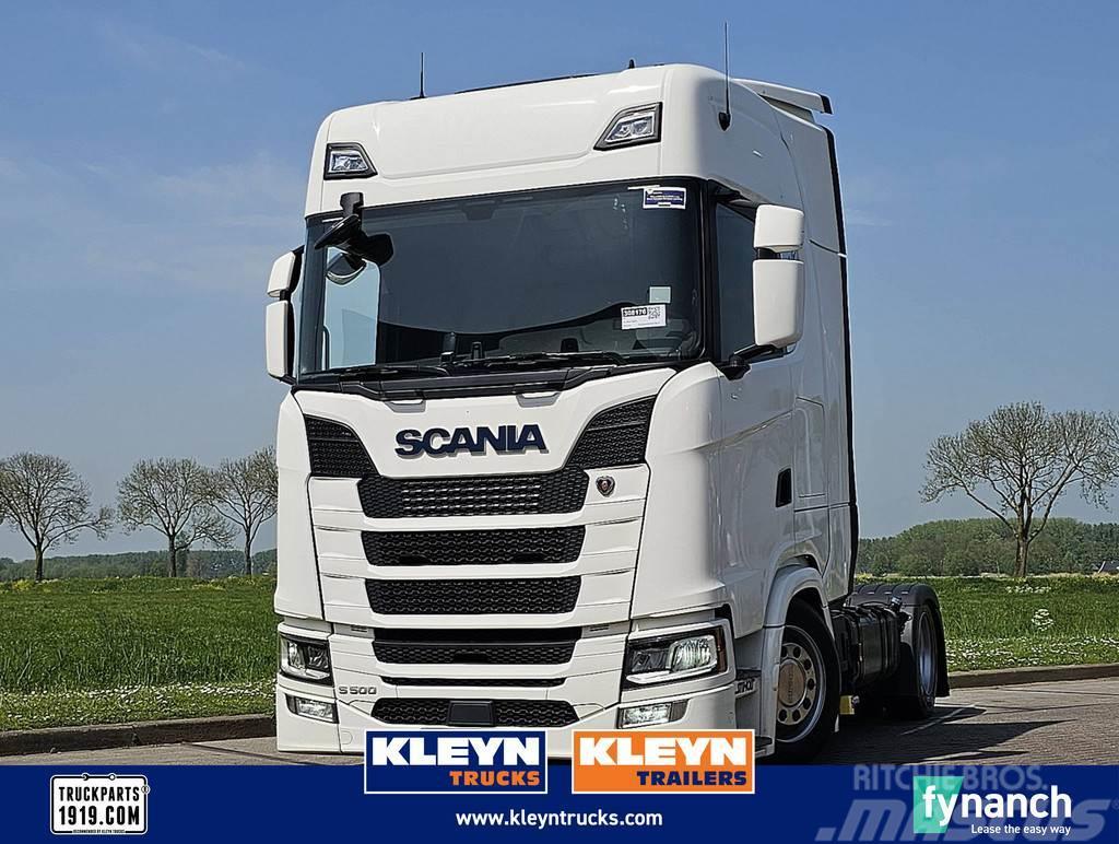 Scania S500 eb mega hubsattel Dragbilar