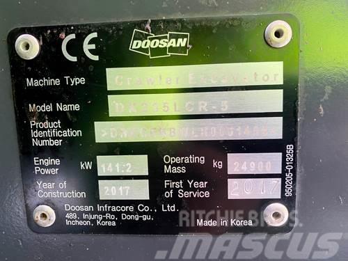 Doosan DX235LCR-5 Bandgrävare