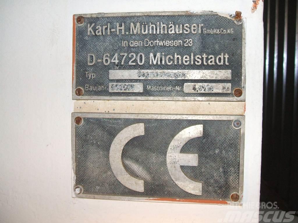  Muhlhauser Vagone Porta Conci Övrig gruvutrustning