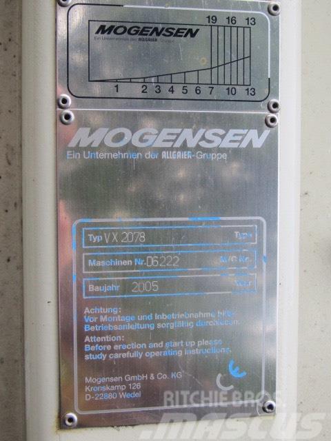 Mogensen VX 2078 Stangensizer , Vibrating bar screen Screeners