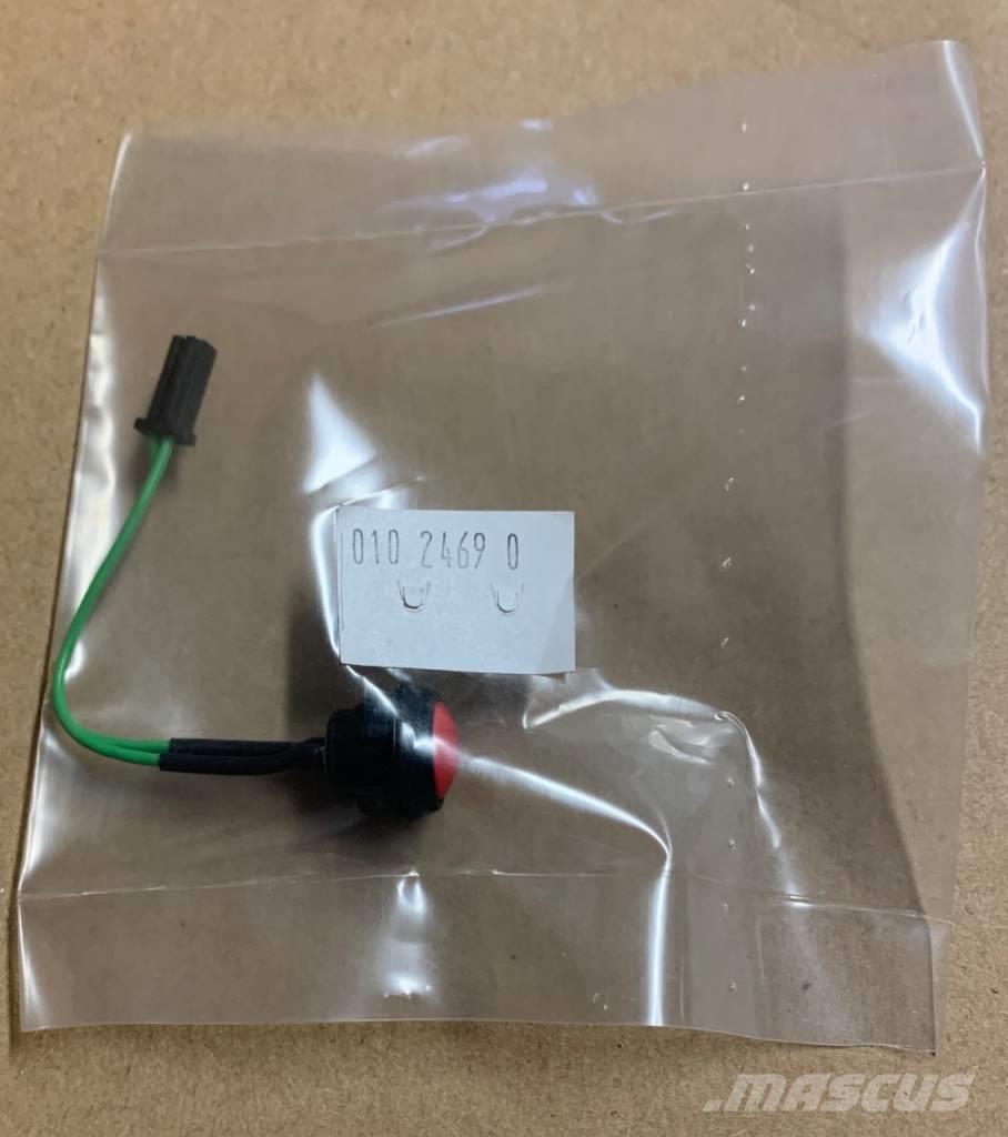 Same Deutz-Fahr Tryckknapp Röd - 0.010.2469.0 Elektronik