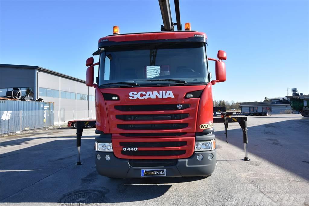 Scania G440 8X4 Kranbilar