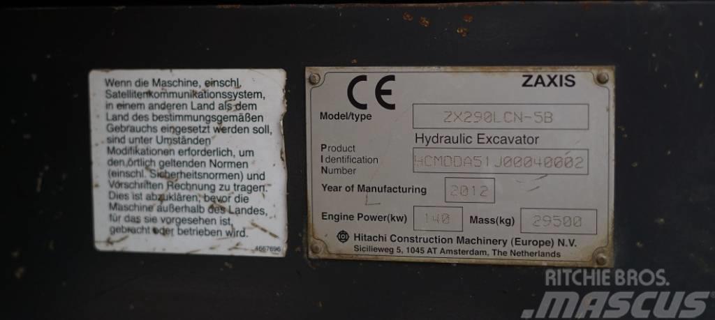 Hitachi ZX 290 LC N-5 Bandgrävare