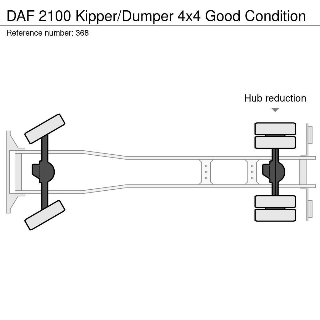 DAF 2100 Kipper/Dumper 4x4 Good Condition Tippbilar
