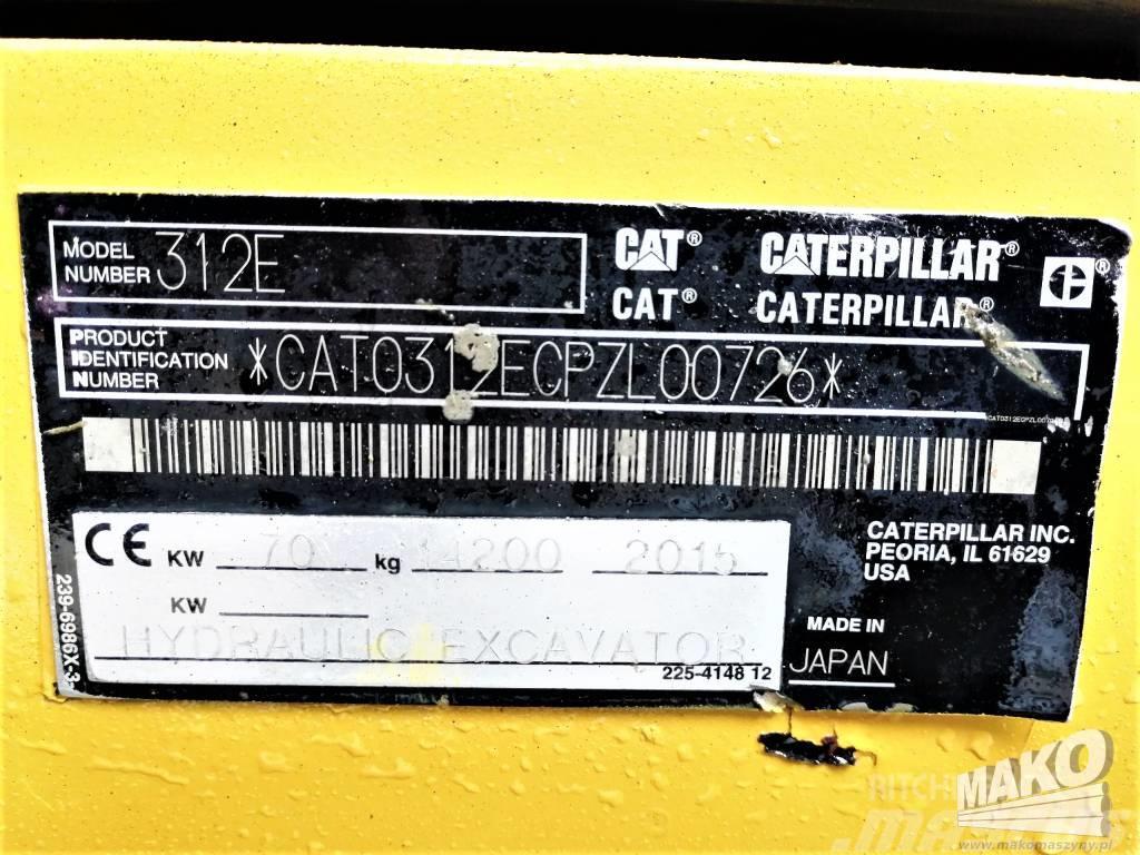 CAT 312 E Bandgrävare