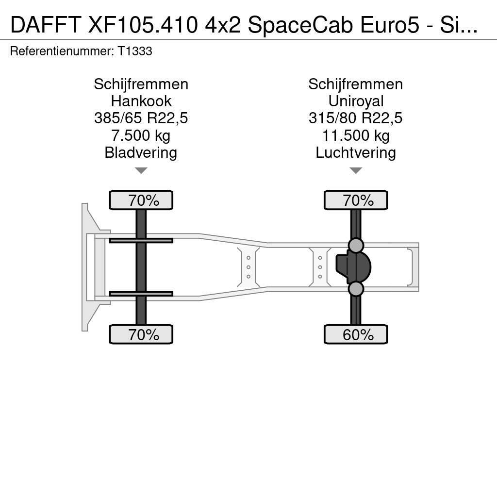 DAF FT XF105.410 4x2 SpaceCab Euro5 - Side Skirts - Sp Dragbilar