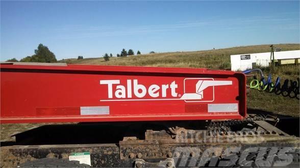 Talbert Hydraulic removable 3+1 flip Låg lastande semi trailer