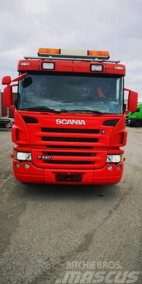 Scania P420LB6X2HNB ANALOG TAHHO!! Lastväxlare/Krokbilar