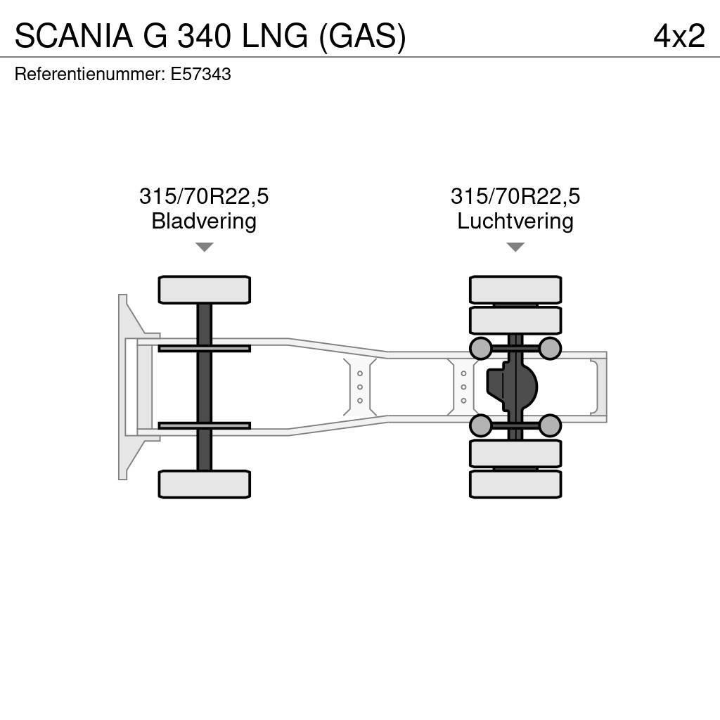 Scania G 340 LNG (GAS) Dragbilar