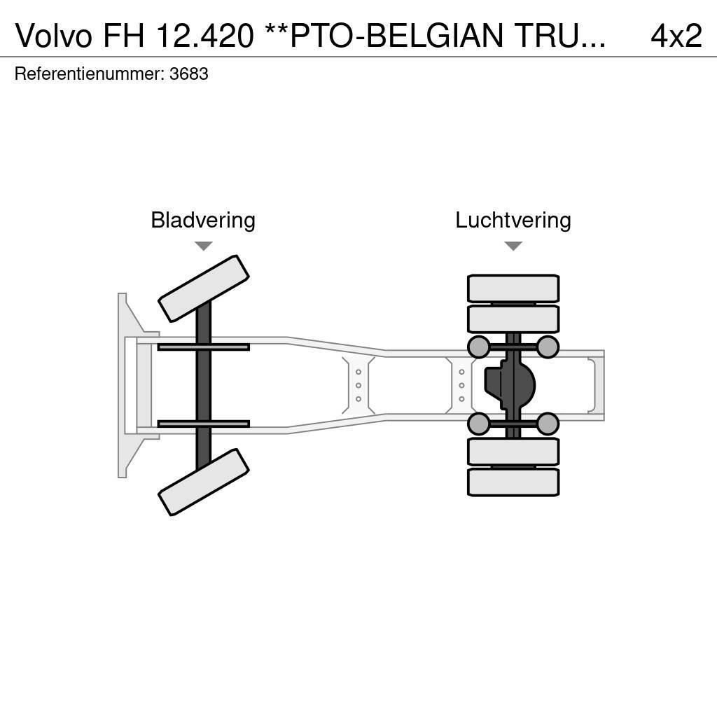 Volvo FH 12.420 **PTO-BELGIAN TRUCK-LOW MILEAGE** Dragbilar