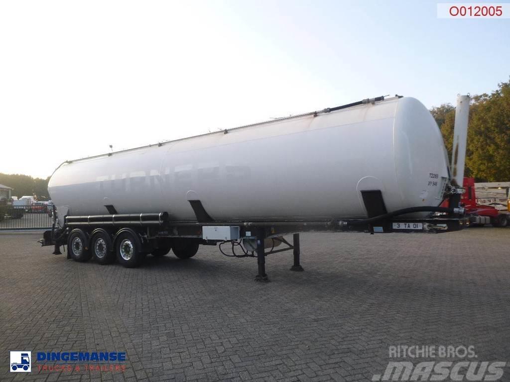 Feldbinder Powder tank alu 65 m3 (tipping) Tanktrailer