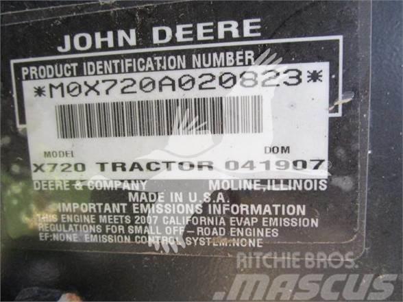 John Deere X720 Åkgräsklippare