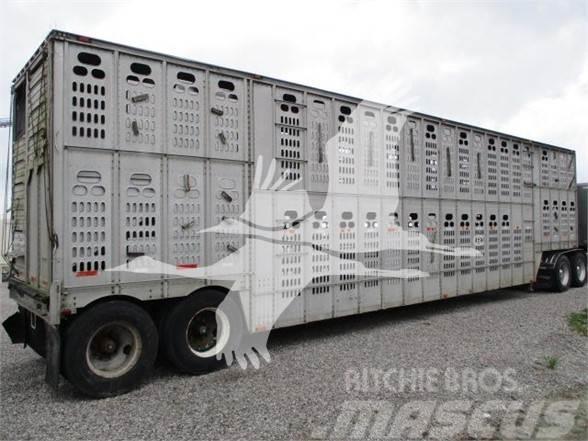 Wilson 48' CATTLE POT Animal transport semi-trailers