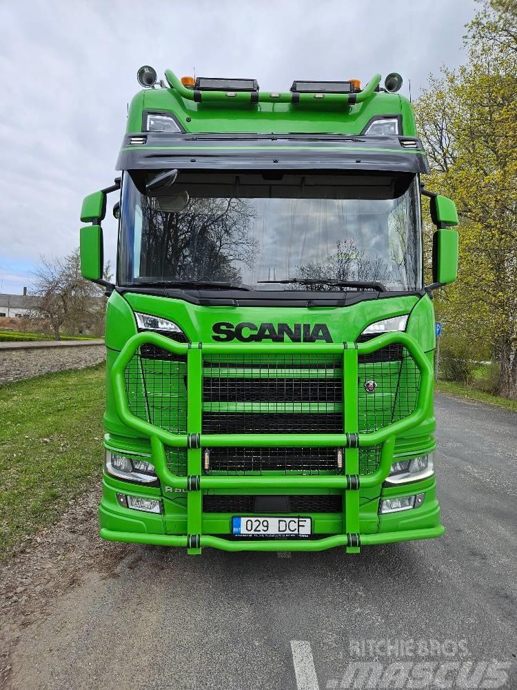 Scania R 500+haagis+loglift 96ST Timmerbilar