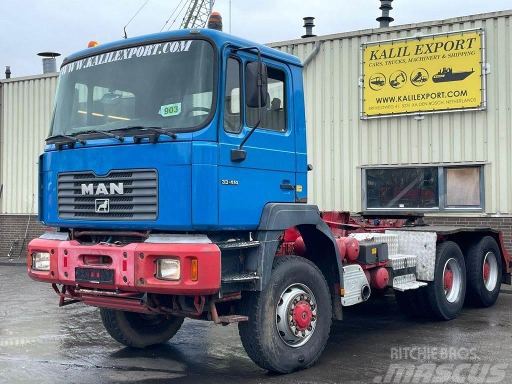 MAN 33.414 Heavy Duty Chassis 6x6 Full Spring Suspensi Chassier