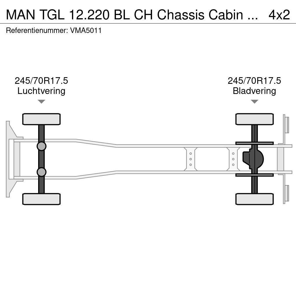 MAN TGL 12.220 BL CH Chassis Cabin (4 units) Chassier