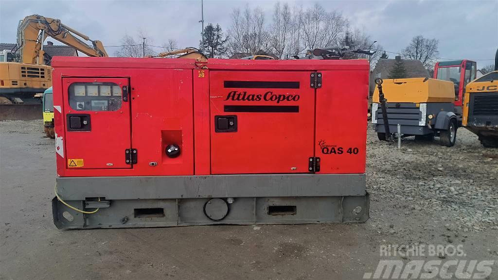 Atlas Copco QAS 40 30 50 60 INGERSOLL RAND 40 DOSSAN Dieselgeneratorer