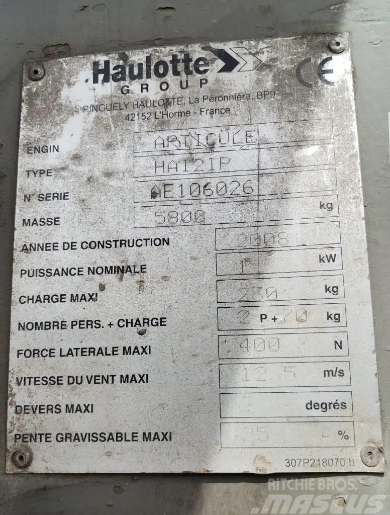 Haulotte HA 12 IP Bomliftar