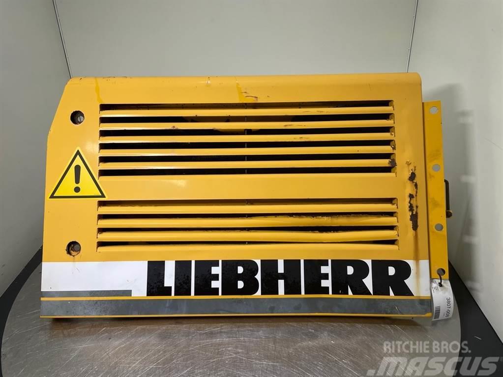 Liebherr A924B-9938778-Hood/Seitentuer links/Kap Chassi och upphängning