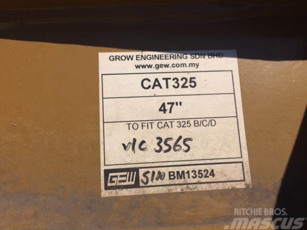 CAT 325B / 325C / 325D 47 inch HDbucket Skopor