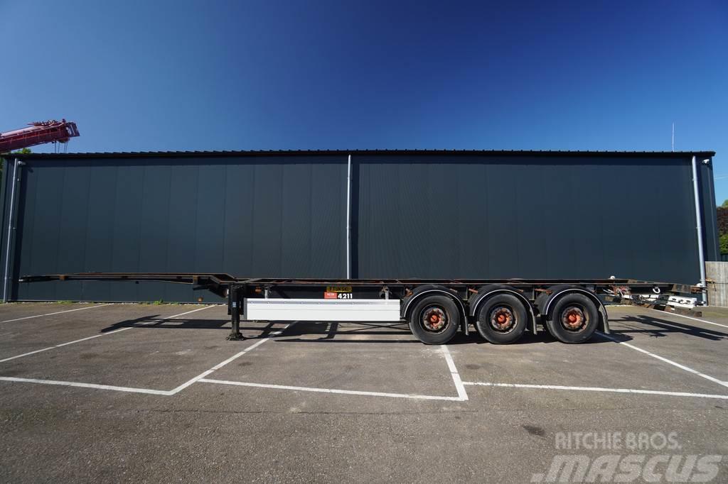 Pacton 3 AXLE 45FT CONTAINER TRANSPORT TRAILER Containertrailer