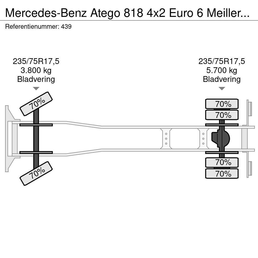 Mercedes-Benz Atego 818 4x2 Euro 6 Meiller 3 Seitenkipper 2 Piec Tippbilar