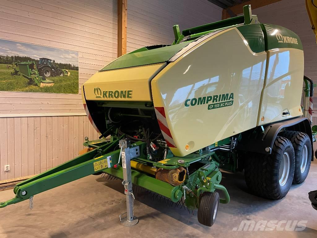 Krone Comprima Kombipressar Rundbalspressar