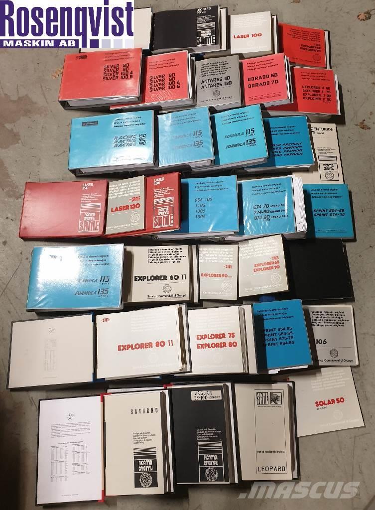 Lamborghini Same, Deutz-Fahr Spare Parts catalogue Motorer