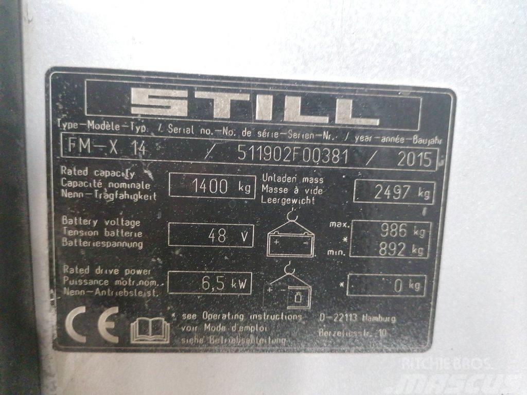 Still FM-X 14 Skjutstativtruck